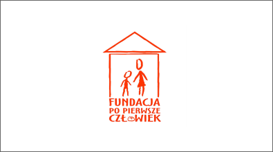 Logotyp Fundacja „Po pierwsze człowiek”
